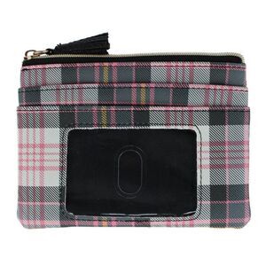 Buxton Women's Colorful Designer Premium Faux Leather Large ID Coin Case